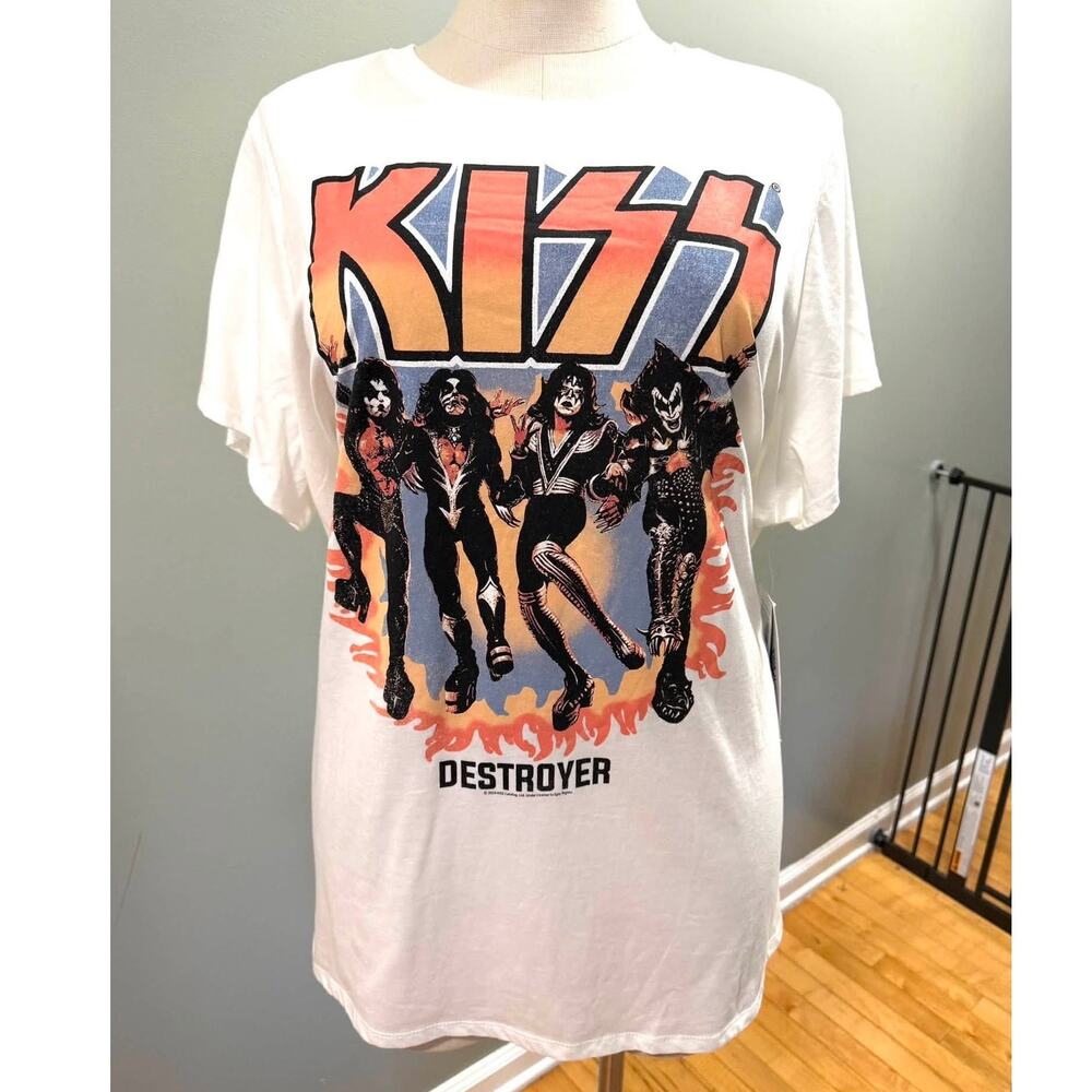 New Torrid 5 (5X 28) KISS Destroyer Rock Concert Music Metal Graphic T Shirt Tee